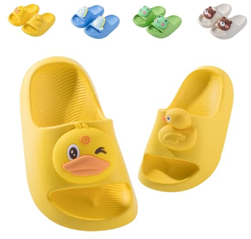 Scarpe da Spiaggia e Piscina Ragazzi Ragazze Infradito Ciabatte da Bagno Bambino Bambini Sandali Estivi Antiscivolo Doccia Pantofole Slippers