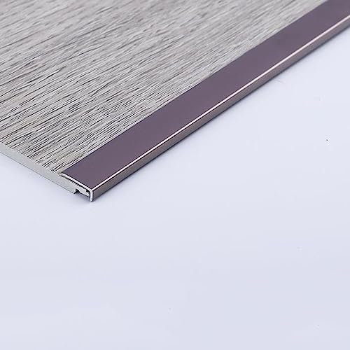 EMENAR 90cm Treppenprofil Stufenkantenprofil Aluminium Abdeckleisten Bodenleiste L Form Schwellenstreifen Für Schlafzimmer Badezimmer Küche (Color : Acura Gold, Size : W*H(14 * 5mm))