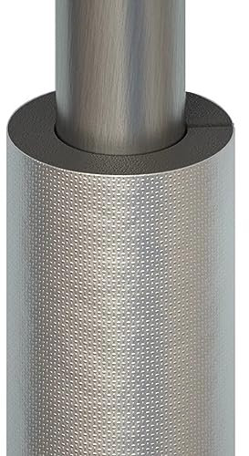 Rohrisolierung isolierung 1m Rohrisolierung Schaumstoffschlauch Winter 15 20 22 32 50 60 80 90 100 Mm, Für Kupfer/ PVC/ HVAC/ Wasser Rohr, Rohrisolierung Für Außenklimaanlagen ( Color : 60mm=2 2/5 in