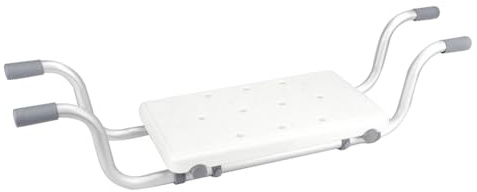 LAUGHERER Width Adjustable Bathtub Seat,Bath Chair,Non- Bathtub Stand,Shower Chair for Seniors Sturdy Load Capacity 136Kg Durable Easy Install