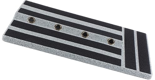 Gitarren-Pedalbrett, Effektpedal-Board, Effekt-Pedal-Board-Set, Gitarren-Effekt-Pedal-Board, Klettverschluss, Gute Verarbeitung, 50 Cm, Langlebiges Gitarren-Pedal-Board-Set,