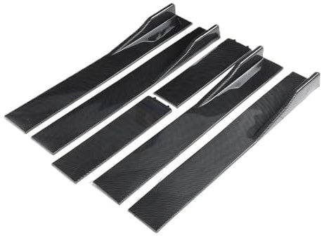 Auto Seitenschürze 1 Paar 2M Auto Seitenschweller Für E39 E46 E53 E90 E92 E93 E60 E61 X5 E70 X6 E71 X1 G30 G31 Verlängerung Rocker Panels Lip Splitter ABS Auto Seitenschweller (Größe : D-Model Carbon