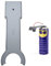 TOPGO Pulitore per catena moto (#520) Pulitore per catena e ingranaggi moto, spray per la manutenzione quotidiana della catena compatibile con la maggior parte delle lattine di lubrificante per catena