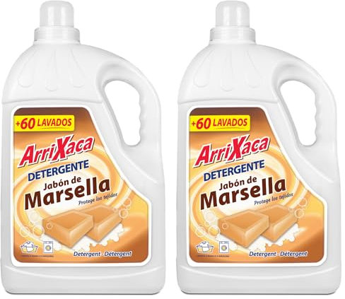 Detergente Líquido para Lavadora Jabón de Marsella 10 Litros - Más de 60 Lavados Garantizados