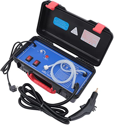 Loobiiny Pulitore a vapore portatile 3000 W, pulitore a vapore portatile, portatile, ad alta temperatura, pulitore a vapore per auto, 220 V