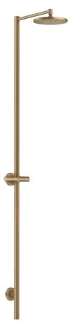 hansgrohe Nature Duschsäule Axor Starck m Kopfbrause, o. Handbrause, brushed bronze