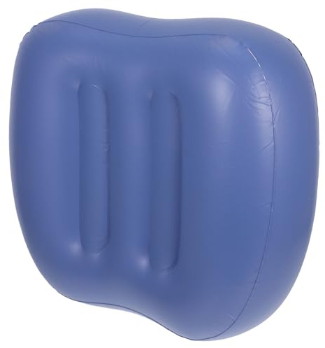 NOLITOY Inflatable Hot Tub Seat Cushion and Tub Pillow with Suction Cups, Soft Foldable Bath Cushion Headrest for Home Spa and Bathtub Relaxation