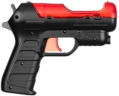 OSTENT Light Gun Shooter Pistol PS Move Motion Controller for Sony PS3 Shooting Game