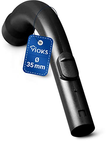 VIOKS Handgriff Griff Ersatz für Miеlе Handgriff Staubsauger 9442601 - Griffrohr 35mmØ passend für s8340 S381 Miеlе Staubsauger C1 C2 C3 S2 S4 S5 S6 S8 Compact Classic S8000 S6000 S5000 S4000