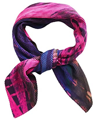 Desigual Damen Fou_tie Dye firkantet Mode Schal, Rot, U EU