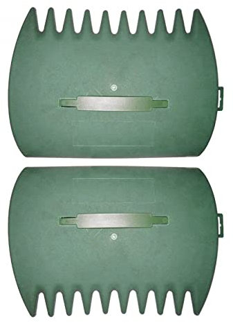 YXSH 1 Paio di Pulizia del Giardino Foglia Scoop Portatile Taglio Foglie Strumento Spazzatura Erba Prato Cortile Rastrelli A Mano Grabber Raccogliere Pick Up