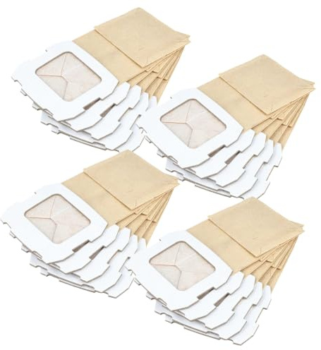 vhbw 20x Turbofilter kompatibel mit Maktec MT924 Schwingschleifer | Exzenterschleifer - Papier-Staubbeutel Set Sandfarben