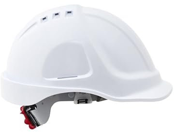 Casco Chantier – Casco da cantiere professionale – Casco da cantiere da uomo, versatile casco di sicurezza, taglia regolabile, ventilato casco da canto con sottogola accessori compatibili