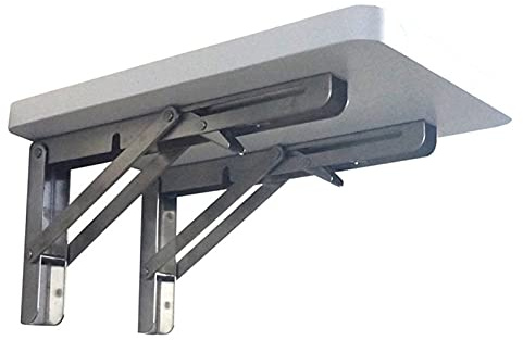 GHHDPDMJ Mesa abatible de Pared, Blanca 40cm 50cm 60cm 70cm 80cm | Estaciones de Trabajo para computadora Mesa de Pared Mesas de Comedor Plegables para Cocina Escritorio Plegable, Soportes de Madera