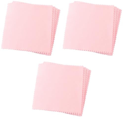 BESTYASH 200pièces Chiffons De Nettoyage Pour Bijoux Et Lunettes Lot De Lingettes Microfibre Pour Écrans Objectifs Et Bijoux Pratiques Et Portables