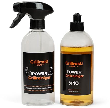 Nettoyant Puissant pour Barbecue par Grillrost.COM – Aucun n'est Aussi Efficace (x10)