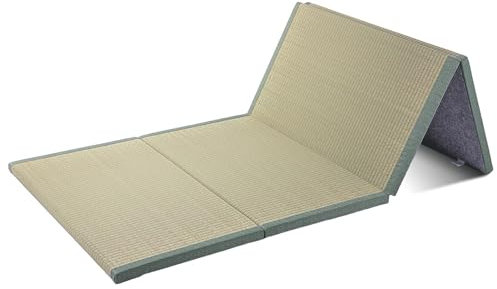 Japanische Traditionelle Tatami-Matratze, Futon-Bodenmatratze, Faltbares Futonbett, Schlafmatte, Multi-Szene, Yoga, Camping(90x200x3.5cm)