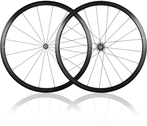 Snabbkoppling C/V/fälgbroms Landsvägscykel Fram Bakhjul 700C Vägspår Cykel Hjulset Fram 2 Bak 4 Kullager 30mm Aluminiumfälgar 7/8/9/10/11/12-växlad Kassett HG