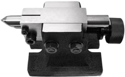 ZHJOPP 4/5/6 Inch Chuck Indexing Head Set Precision Half Indexing Head Suitable for Milling Machine Rotary Table Tailstock Milling Kit (5 inches Chuck)