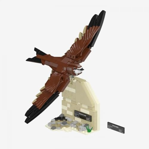 BlueBrixx Pro 108723 – Mauersegler aus Klemmbausteinen mit 398 Bauelementen
