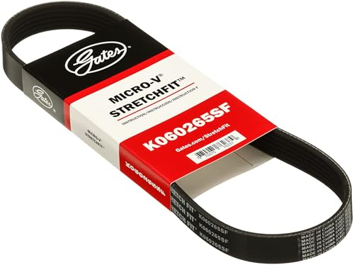 Gates Genuine K060265SF Stretch Fit Micro-V Serpentine Drive Belt