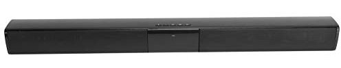 Zunate Barre de Son - Barre de Son pour téléviseur Home Cinéma avec 4 Haut-parleurs Surround à Gamme complète de 5 W, Prise en Charge Bluetooth, Audio 3,5 mm, Carte mémoire