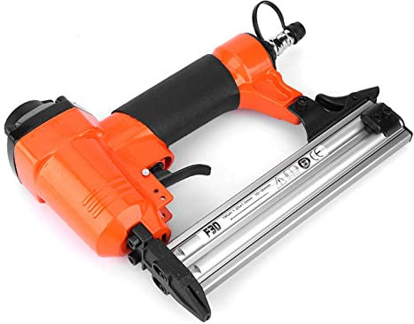 Air Brad Nailer, Compressed Air Pneumatic Straight Nail, Industrial Grade Stapler for 10-30mm Length Nails, High Hardness and Sturdy, Easy Maintenance, Fast Movement, Japanese