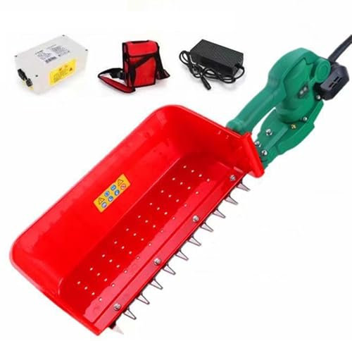 KHZKHC Tagliasiepi Elettrico, Seghe Elettriche per La Raccolta del tè 800 W, Lunghezza Lama 280 Mm, velocità di Rotazione 1800 S/min, per Giardinieri E Agricoltori Raccoglitori di tè