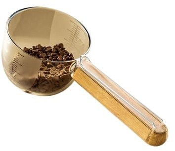 Cuillère d'alimentation pour chien, verre doseur en silicone pour aliments pour animaux, verre doseur pour chiens et chats, tasse à mesurer pour chat, tasse à mesurer avec clip design