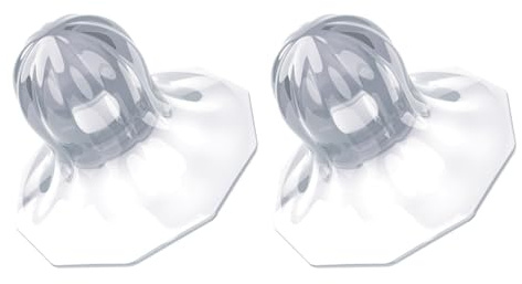 BDSMLOVE 2 de Mamelon Ventouse avec Boîte de rangement, Silicone Suceurs Mamelons pour Correction des mamelons et Tétons Stimulation, Torture jouets sexuels pour Femmes (Transparent)