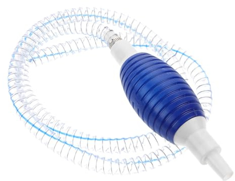 Cabilock Versatile Manual Liquid Transfer Pump Durable Hand Pump Siphon for Gasoline Oil Water High Strength Wire Hose Efficient Drum Pump for Automotive Use