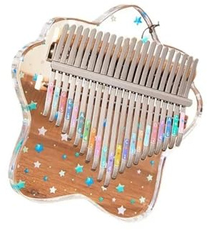 Exquisites Kalimba Mini Daumenklavier Mit 17 Tasten Professionelle Kalimba-Musikinstrumente
