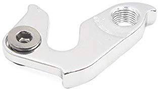 sourcing map Metal Bicycle Bike Rear Derailleur Hanger Frame Gear Tail Hook Adapter w Bolt