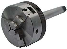 50 mm – selbstzentrierendes 3-Backen-Drehfutter mit MT2-Bogen – M12 x 1 mm Gewinde, 2 m