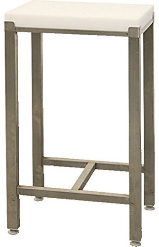 Stalgast Hackblock aus aus Polyethylen mit Untergestell, Abmessung 50 x 40 x 85 cm