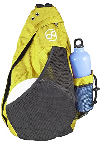 Infinite Discs Disc Golf Slinger Bag Ryggsäck | 6–12 skivor | Olika färger, Gul