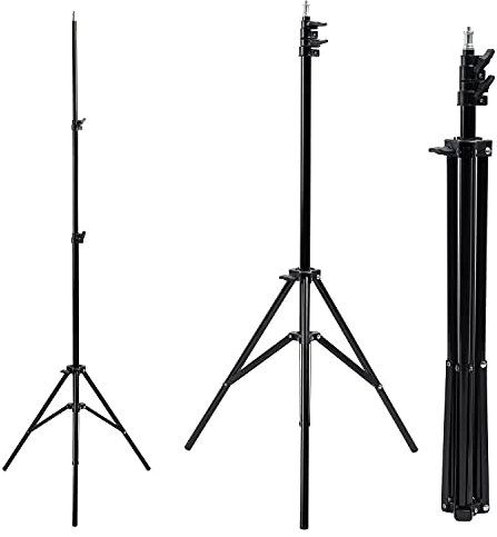 MC-163 - Trépied pour éclairage annulaire 12 Hauteur réglable 62-190 cm