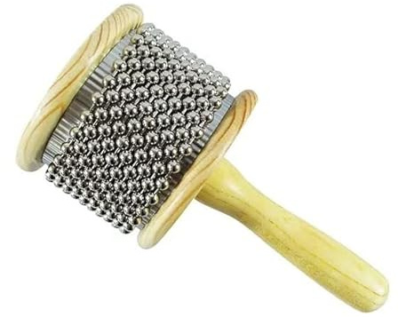 Small Cabasa 17cm x 8.5cm Percussion Musical Instrument Shaker by Crazy Crew Music