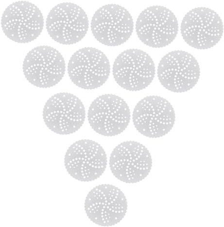 Cabilock 500pcs Silicone Baking Papers Oil-Absorbing Steaming Pads for Air Fryers Non-Stick Kitchen Supplies Safe and Tasteless High Temperature Resistance