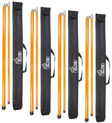 Mytee Products (4 Pack) Heavy Duty Load Height Measuring Stick - 15 Ft Truck Trailer Oversize