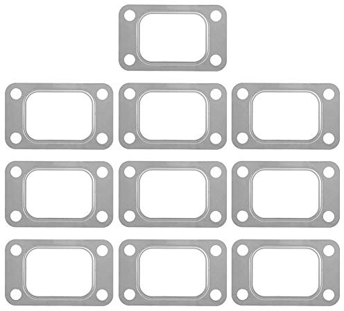 Et, T3 Turbo Dichtung, T3 Turbo Dichtungen, Metall T3 Dichtung, T3 Turbo Dichtung 10 Stück T3 T34 T35 T38 Gt35 Gt35R Turbo Einlasskrümmer Flansch Edelstahldichtung