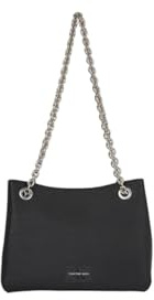 Calvin Klein CKJ Sculpted Shoulder Bag24 Chain Black