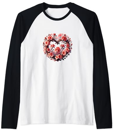 Azalea Bush Flowers Art Azalea flower Raglan Baseball Tee