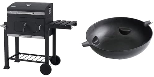 Grillwagen Toronto Click + Guss-Wok-Einleger