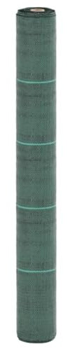 vidaXL Membrana de malezas PP Verde 1x100 m, Tela contra Malas Hierbas, Tela de Control de malezas, Tela de malezas, Telas para Malas Hierbas