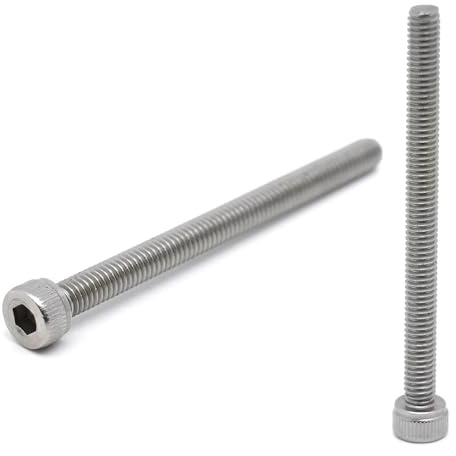 10x Vis CHC M4 x 50mm inox - Vis BTR en Acier Inoxydable A2 Six pans Creux Tête Cylindrique - DIN 912 tête ronde pour rondelle et écrou