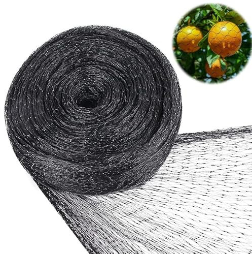 ZEIEYA Vogelschutznetz, 6x10m Vogelnetz Gartennetz Vogelschutznetz Laubnetz grünObstbaumnetz Vogelabwehr Laubschutznetz Obstbaumnetz für Garten Balkon oder,Teich