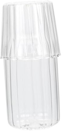 Cabilock Cooling Kettle Glass Carafe Household Bedside Multi-Function Water Jug for Drinks Dormitory Use Convenient Design