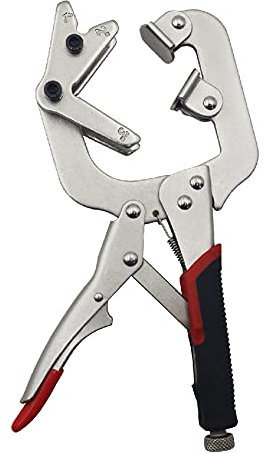 Multi-purpose Welding Pliers Welding Clamps Steel Vigorous Pliers Right Angle C Angle Clamps Clamp Nozzle Adjustable Welding Pipes Clamp