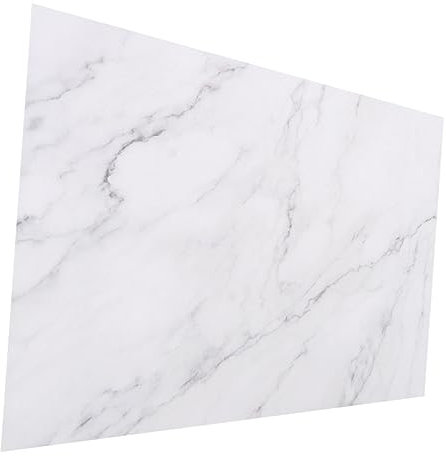 Ipetboom Tabla Para Cortar Cocina De Mármol Natural Gris y Blanco Resistente Olor Para Cortar Pan Carne Frutas y Servir Alimentos Bandeja Rectangular Doméstica Para Uso Casa y Restauración